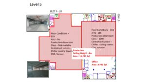 509 Yishun Industrial Park A Level 5 Floor Plan