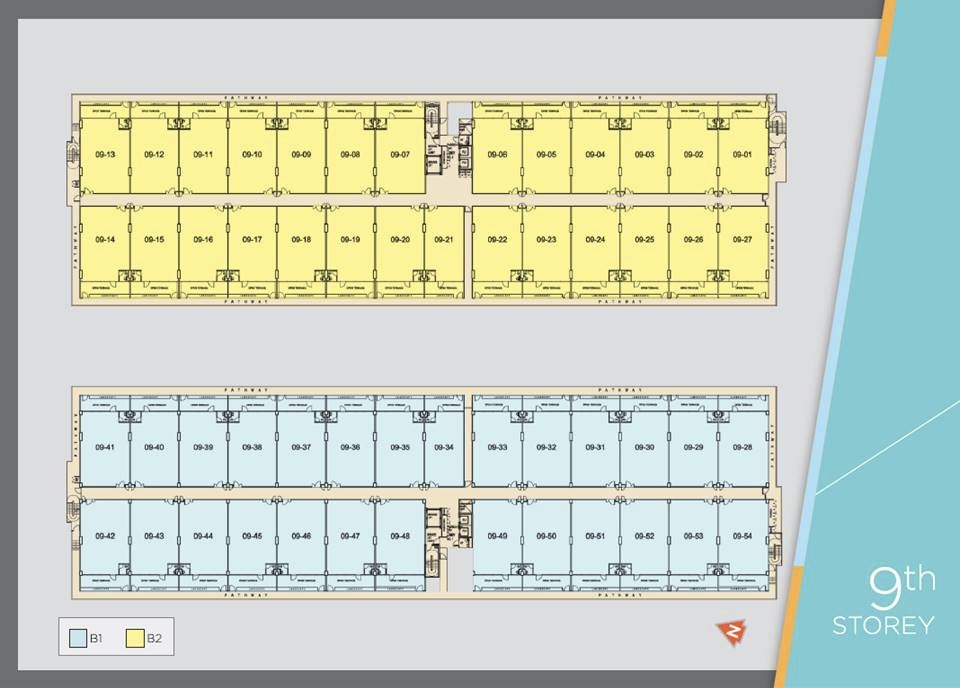 Harvest @ Woodlands Level 9 Floor Plan