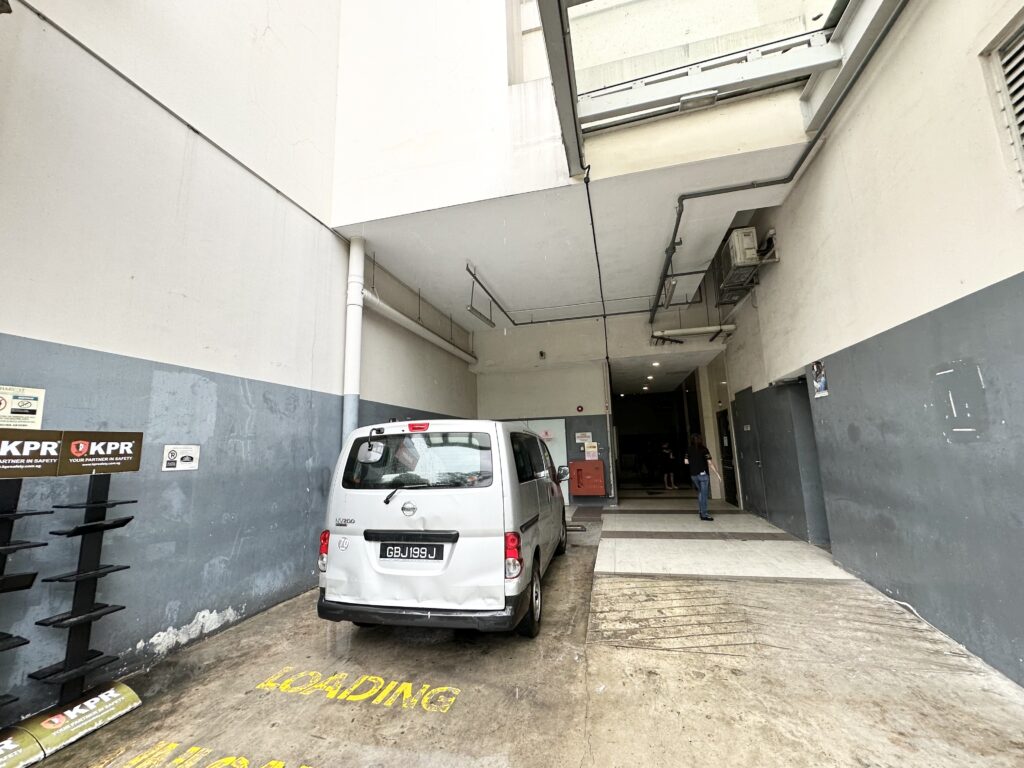 Harvest @ Woodlands Loading & Unloading Bay